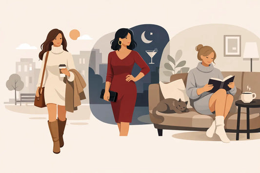 How to Style Sweater Dresses for Every Plan