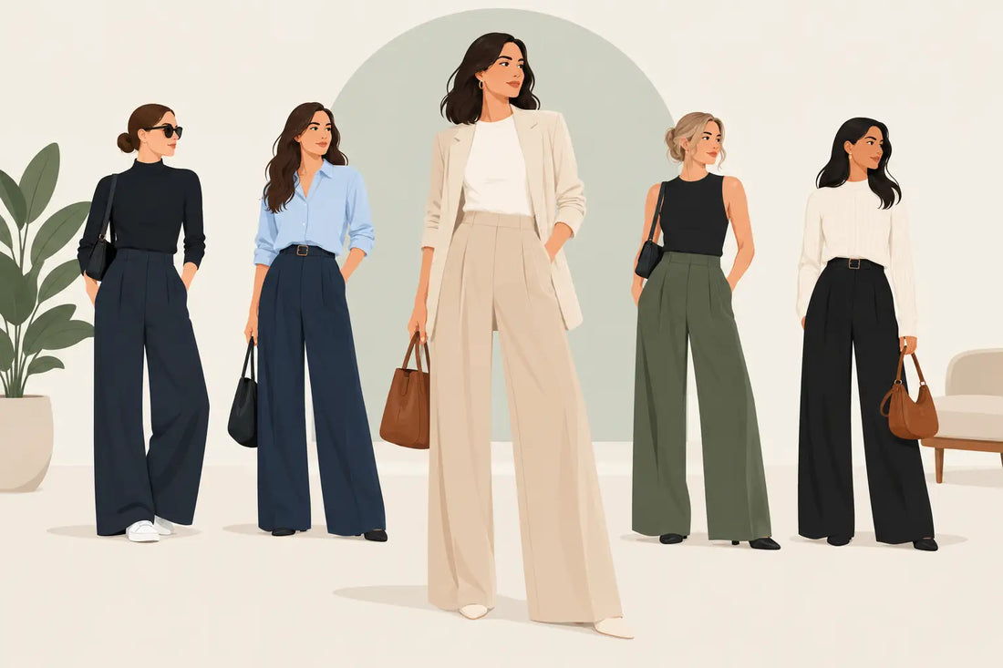 How to Style Wide Leg Trousers with Confidence