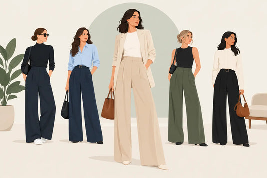 How to Style Wide Leg Trousers with Confidence