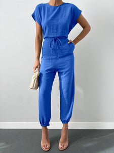 Lace-up Ayrobin Jumpsuit - Saks