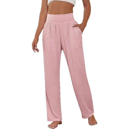 Loose Women's Trousers Yoga Pants Comfortable Loose Sports High Waist Casual Sports Pants Wide Leg Pants