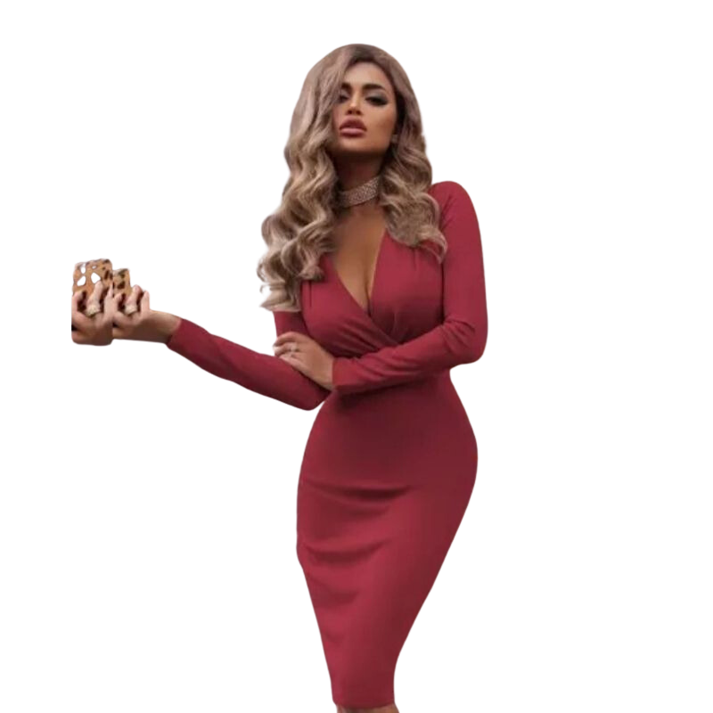 Red Dress Pure Color