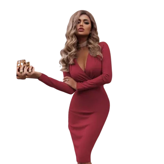 Red Dress Pure Color