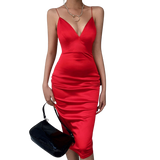 Blazer Dress V neck club wear midi dress