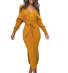 Long sleeve dresses women's bodycon dresses fashion