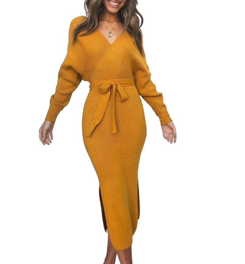 Long sleeve dresses women's bodycon dresses fashion